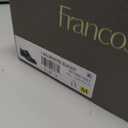 Franco Sarto Womens Balin Oxford Lace Up Loafers Black Gloss 11 M
