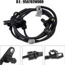 ABS Wheel Speed Sensor Compatible with Hyundai Santa Fe 2.0L 2.4L 3.3L 2013-2018, Santa Fe XL 3.3L 2019, Sorento 2.4L 3.3L 3.5L 2013-2014 Replaces 95670-2W000 ALS2537 95671-2W000 ALS2536