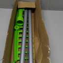 2-in-1 Leaf Grabber Rake, Back Saving Leaf Collector Tool with Long Handle, Efficient Leaf Picker Upper Grabber, Leaves Pickup Shovel for Lawns Yard Work Gardening