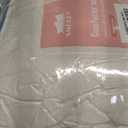 White Queen Comforter Set - 3 Pieces Seersucker Lightweight Bedding Comforter Sets (1 Soft Fluffy Comforter & 2 Pillowcases) - All Seasons Cozy Modern Bed Sets