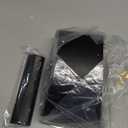 Battery Operated Wall Sconce with Remote Control,No Hardwired Aluminum Black Modern LED Wall Sconce Indoor,50W Equivalent Battery Wall Light,3000K-6500K Dimmable Wall Lamp