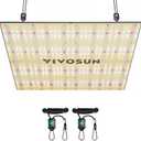 VIVOSUN VS3000 LED Grow Light with Full Spectrum Diodes & Daisy Chain Driver Dimmable Lights Sunlike for Seedling Veg & Bloom 300W Plant Grow Lamps for 3x3/4x4 Grow Tent