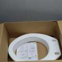NOVA Medical Products Toilet Seat Riser, Raised Toilet Seat, White, 1 Count