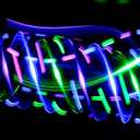 GloFX 6 Led Spinning Orbit: Pure Bliss Multicolor Pattern - Flow Rave Toy