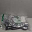 Magnetic Thermal Insulated Door Curtain for 36"x 82" Doors, Visible Door Cover for Heat Insulation, Magnetic Closure Thick Blanket for Doorway to Keep Warm in Winter Cool in Summer (Black + Clear)