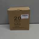 20Pcs Double Compartment Condiment Container, 2 Compartment Portable Reusable Snack Containers with lids, Used for travel Condiment Salad Dressing Meal Prep Containers