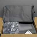 Mavivegue Shoe Rack with Cover, 10 Tier Tall Shoe Storage for 50-55 Pairs of Shoes, Shoe Organizer for Entryway, Closet, Garage, Grey