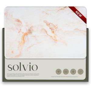 Quick Dry Shower Stone Bath Mat, Super Absorbent & Non-Slip 24 x 16 Inch Diatomaceous Earth Mat, Durable & Easy to Clean Diatomite Bath Mat for Bathroom Floor/Kitchen (Ivory Drift), 1'4" x 1'11"