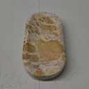 Creative Co-Op Oval Marble Dish, Buff Color