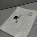 Snowflake Embroidered White Christmas Table Runner - Ideal for Christmas Decor, Rustic Farmhouse Holiday Decor, and Winter Wonderland Table Decorations - White (14 x 108 Inches Long)