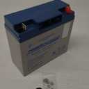 Power Sonic Genuine PS-12180NB 12V 18 Ah Rechargeable SLA Battery