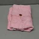 XMWEALTHY Unisex Infant Swaddle Blankets Soft Thick Fleece Knit Baby Girls Boys Stroller Wraps (Light Pink)