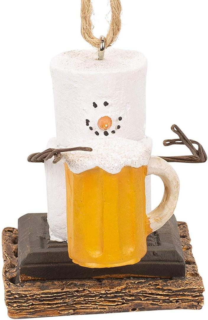 Smores Original Beer Mug Christmas Ornament