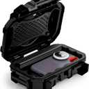 Evergreen 52 Waterproof Dry Box Protective Case - Travel Safe/Mil Spec/USA Made - for Cameras, Camping, Fishing, Hiking, Traveling, Water Sports, Knives, Survival (Black)