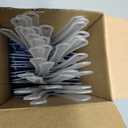 Geetery Cheerleading Handheld Fans Sports Hand Finger We're Number 1 Plastic Round Handheld Fans Bulk for Sports Themed Party Supplies
