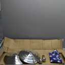 Indoor Flagpole Kit with Weighted & Thickened Base 6-8FT,Adjustable Aluminum Commercial Indoor Flag Pole for Office School City Hall,Heavy Duty Indoor Telescoping Flag Pole,Silver 2PACKS