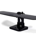 Philips Wing Mobile TV Antenna, Indoor Outdoor Attic Mount, Perfect for Tailgating and Camping, Long Range Antenna, Supports 4K 1080P VHF UHF, Compact Design, Smart TV Compatible, Black, SDV8412B/27 (Black)