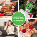 Tiesta Tea - Fruity Paradise, Loose Leaf, Strawberry Pineapple Green Tea, Premium Blend, Medium Caffeinated Green, Make Hot or Iced & Brews Up to 50 Cups, 4oz Refillable Tin (EXP 04/13/28)