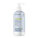 ATTITUDE Body Lotion for Sensitive Skin with Oat, EWG Verified, Dermatologically Tested, Vegan, Extra Gentle, Unscented, 16 Fl Oz