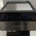 Chefman CafMaster Pro Espresso Machine, Brew Single or Double Shots, Coffee Maker with Built-In Milk Frother for Cappuccino & Latte, XL 1.8 Liter Removable Water Reservoir - Stainless Steel