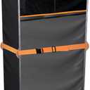 Evaporative Air Cooler Cover,600D Heavy Duty Waterproof Swamp Cooler Covers for Outside Units,Compatible with Hessaire MC37M,MC37A,MC37V,3100 CFM Evaporative Cooler,25" L x 18" W x 37" H