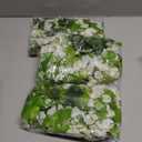 Lvydec Wisteria Artificial Flowers Garland, 4Pcs Total 28.8ft White Artificial Wisteria Vine Silk Hanging Flower for Home Garden Outdoor Ceremony Wedding Arch Floral Decor