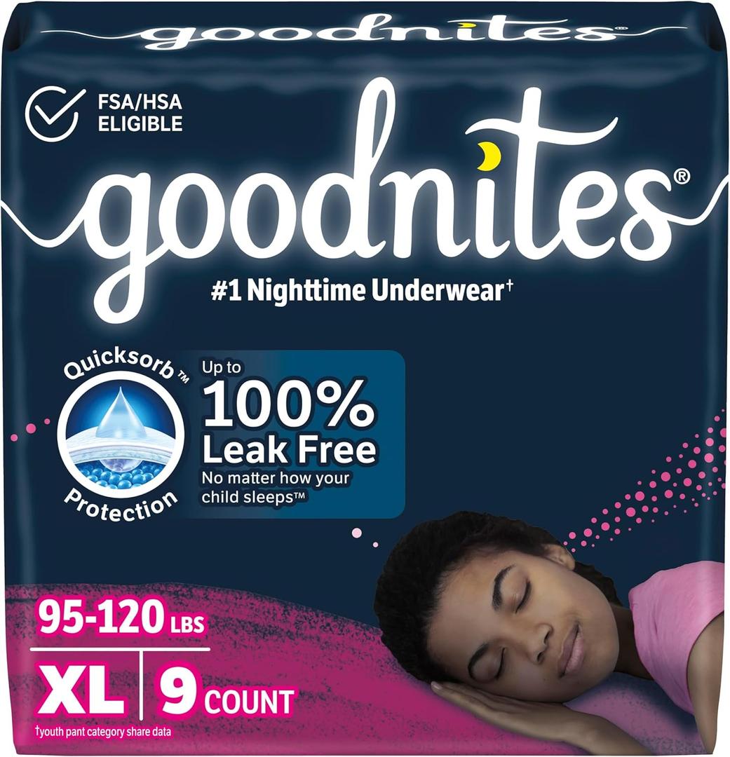 Goodniges Leakproof 95-120 LB Size XL 24 Pouches
