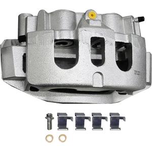 TOM Rear Passenger Disc Brake Caliper Assembly with Bracket Compatible with Chevy for GMC For Silverado 2500 HD/3500 HD/Sierra 2500 HD/3500 HD 2011-2019, Suburban (3500 HD) 16-19 for 18-B5306 (Right)