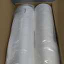 Chair Cushions for Dining Chairs, 2" Thick Seat Cushions for Kitchen Chairs, D-Shaped Chair Pads with Washable Cover, Ties and Non Slip Backing, 17'' x 16'', Set of 4, Blue