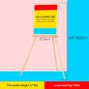 MEEDEN Wood Easel Stand for Display: Wooden Display Tripod Stand for Posters Pictures Paintings - Wedding Decor Holder for Welcome Sign