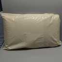 100% Natural Talalay Latex Pillow with Removable Cotton Cover, Medium Soft Queen Size Bed Pillows Provide Head Support, Helps Relieve Pressure, for Side Back Stomach Sleeper