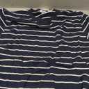VEIISAR Men's Crewneck Striped T-Shirt Soft Elastic Cotton Tees XL