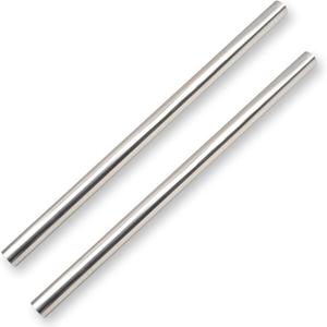 3 Inch Straight DIY Custom Mandrel Exhaust Pipe Tube Pipe, 45 Inch Length, 3'' OD Mandrel Straight Pipe, T304 Stainless Steel, Universal Fitment - 2PCS