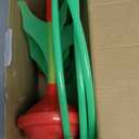 JOYIN Lawn Darts Game Set for Kids and Adults - Glow in The Dark Outdoor Lawn Games for Adults and Family, Soft Tip Darts Set for Kids Camping, Outside Yard