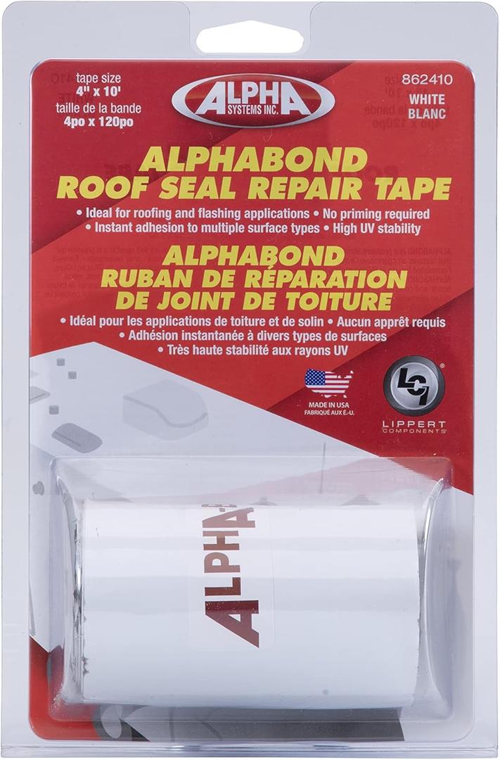 Lippert Alphabond TPO Tape for RV Roofs (White)