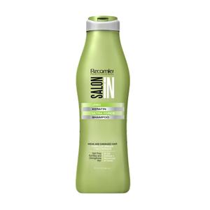 Salon In by Recamier | Keratin Ultra Force Hair Shampoo | Deep Repair & Hydration | 10.1 fl oz / 300 ml