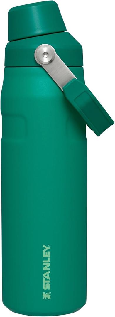 Stanley IceFlow Fast Flow Water Bottle 24 oz | Angled Spout Lid | Lightweight and Leakproof for Travel and Sports | Insulated Stainless Steel | BPA-Free | Alpine