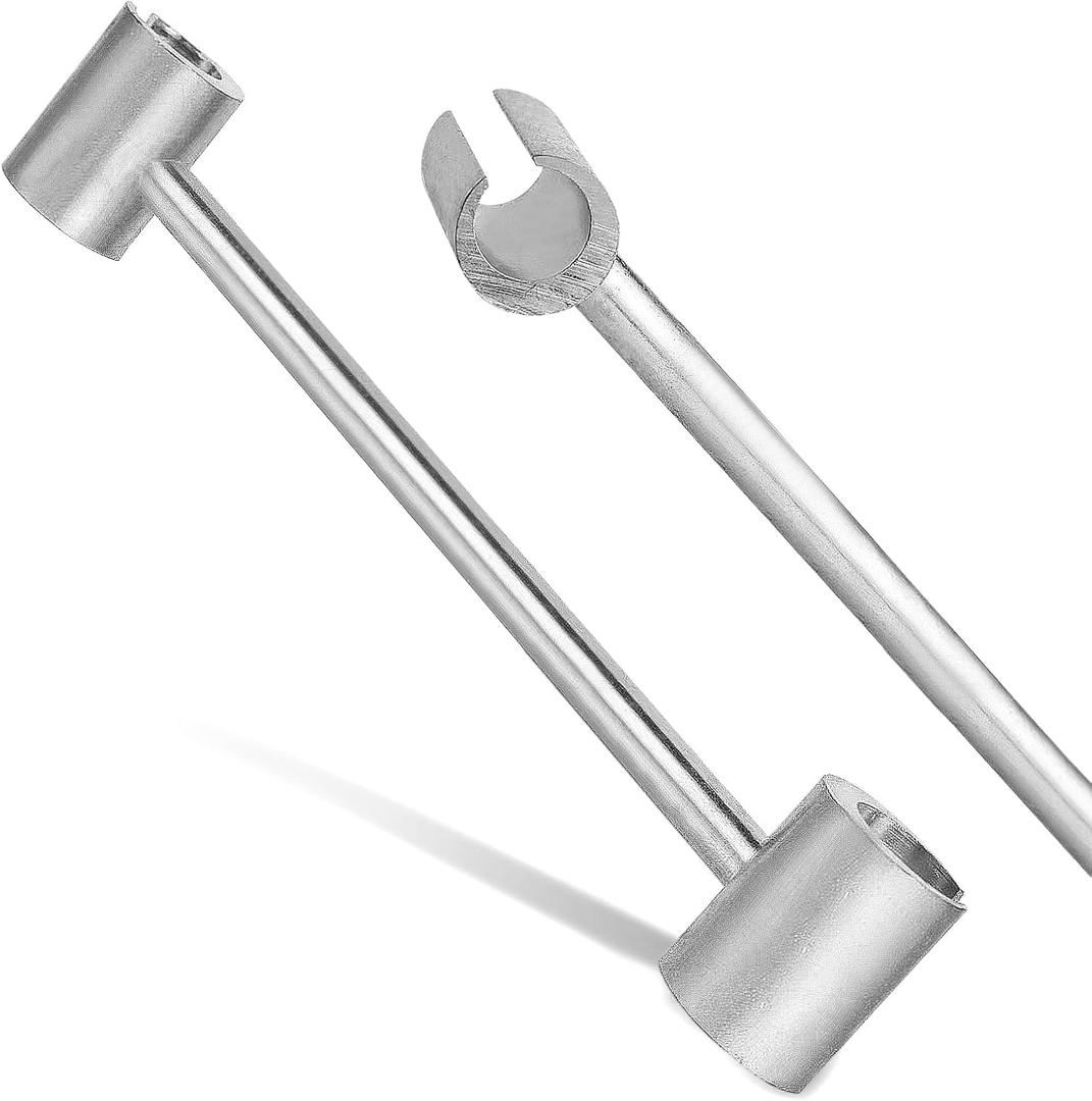 LENKEYREND Door Hinge Adjustment Tool, 14-19mm Hinges Gap Adjusting Wrench, Heavy Duty Door Hinge Repair Tool for ResidentialFire, Security, Cleanroom Doors, Ergonomic Design for Easy Repair