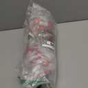 50ct Red and White Christmas Ornaments Set, 2025 Shatterproof Christmas Tree Decorations, Christmas Ball Ornament, Vintage Classic Christmas Ornament Bulk for Christmas Decorations Indoor