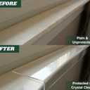 CLAWGUARD Plexiglass Window Sill Protector Thick Crystal Clear Window Sill Cover & Extender Window Ledge Protector for Dogs & Cats (29.5in. x 2.25in.)