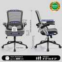 Fizzin Ergonomic Office Chair Mesh Computer Desk Chairs with 3D Armrests