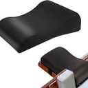 Pilates Reformer Head & Neck Support Pillow Ergonomic Pilates Cushion for Cervical Alignment High-Density Foam Headrest with Adjustable Strap Fits Most Reformer Machines & Home Pilates Equipment
