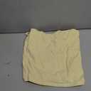 SUUKSESS Women Double Line Square Neck Tank Top Summer Y2K Going Out Basic Cami Shirt (Yellow, S)