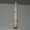 Elana Gabrielle - Geometric Peel and Stick Designer Wallpaper, Self Adhesive, Vinyl, 30.75 Sq Ft Coverage (Sunrise Collection, Papaya)