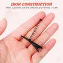 100 Pcs Metal Duck Bill Hair Clips DIY Hairpins Barrettes with Spring for Halloween Christmas DIY Accessories Home School