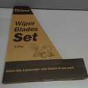 OEM Quality Windshield Wiper Blades, 18 and 18 DSV Standard Car Wiper Blades With Universal U/J Hook Only, Automotive Replacement Wiper Blades for my Car, Water Repellency Wiper Blade, Pack of 2