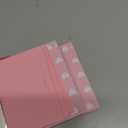 Zhanmai 50 Pcs Valentine's Day Invitation Envelopes with 50 Gift Card Heart Greeting Present Letters Holders for Valentine's Day Wedding Anniversary(Pink)