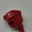 TEC Products FlexAll Long Flexible Funnel for Automotive Use - Durable Nitrile Rubber - Ideal for Car Oil Change, Transmission Funnel Fluid, Diesel, Fuel, Gas - Made in USA - Red (16 x 5 Inches) (Large)