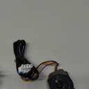 EAU65058502 Refrigerator Condenser Fan Motor Fit for LG RFD3410A102A Replaces EAU64843805 EAU65058501 AP7178309 PS16662422 EAP16662422 Refrigerator Fan Motor Assembly, DC12V 1A (Long Line)