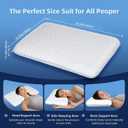 SUPA MODERN Stomach Sleeping Pillows for Back & Stomach Sleeper, Flat Soft Pillows for Sleeping Thin Memory Foam Pillow,Cooling Ultra Low Profile Memory Foam Pillow 1.75-Inches, Ultra Slim